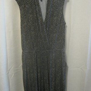 Pantsuit, v-neck, ankle length